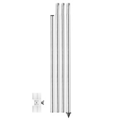 Pole with Side Wall Bracket...