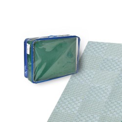 Zeltteppich Plus, blau, 6 m