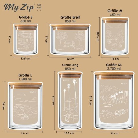 Storage Bag Camping 5-Piece...