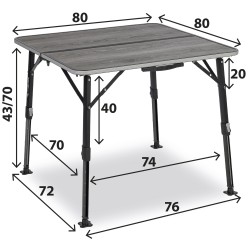 Tavolo Elùtop ComPack Square
