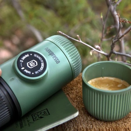 Tragbare Espressomaschine...