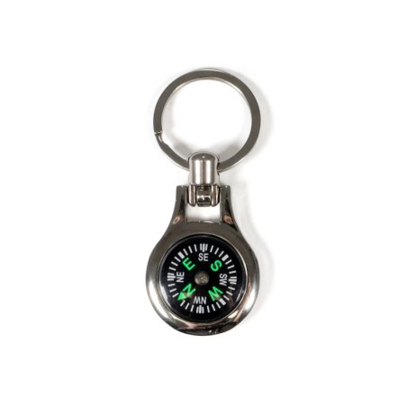 BasicNature Keychain Compass 