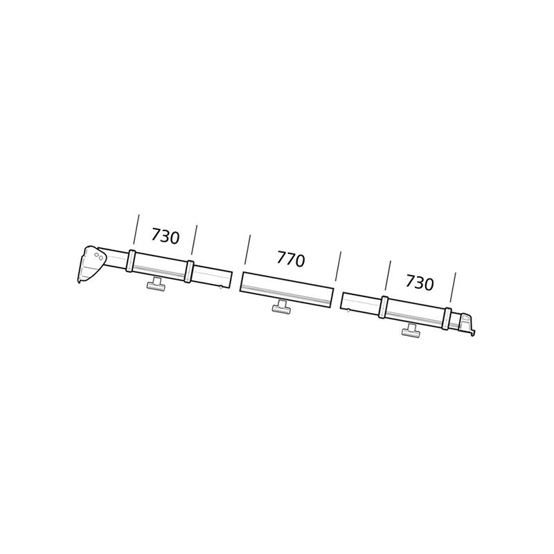 Clamping Profile Thule Residence / Panorama Series 5