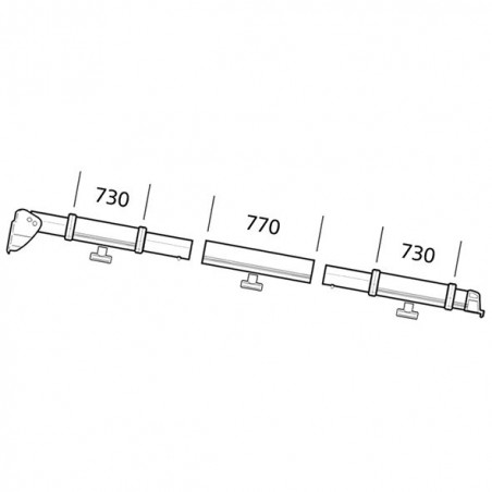 Clamping Profile Thule Residence / Panorama Series 5