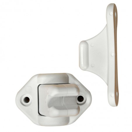 Door Clamp, Flexible White