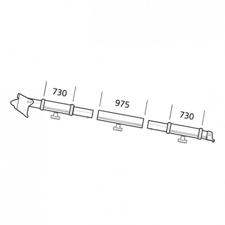 Clamping Profile Thule Residence / Panorama 6900