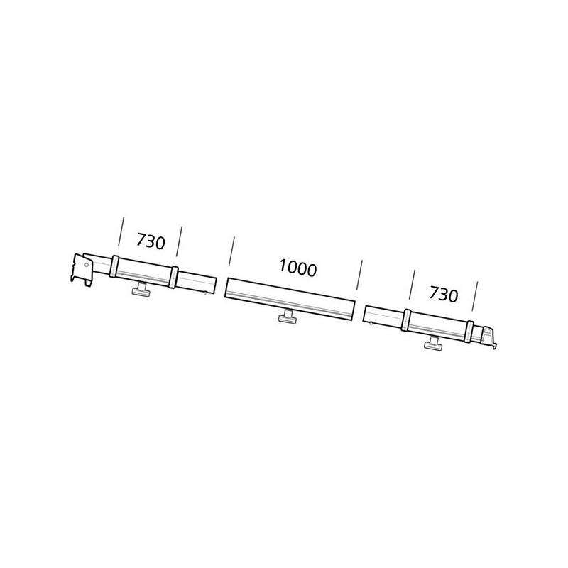 Clamping Profile Thule Residence / Panorama 8000