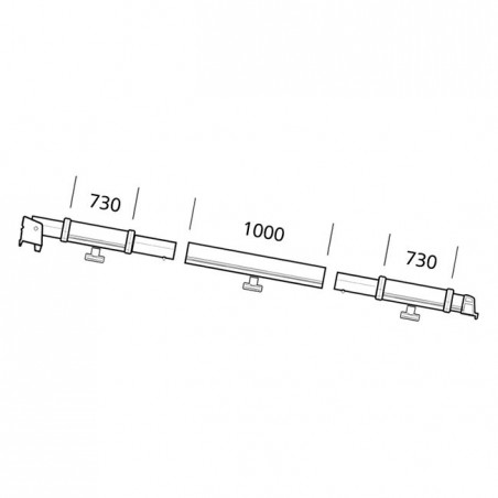 Clamping Profile Thule Residence / Panorama 8000