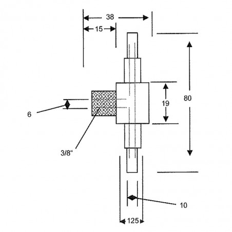 T-Connection for Accumulator Tank