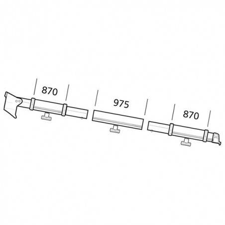 Clamping Profile Thule Residence / Panorama 9200
