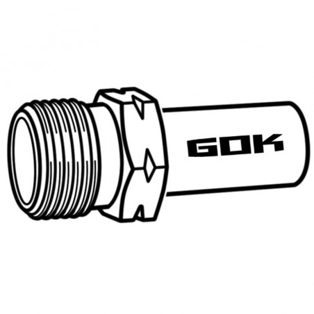 Connector G 1/4 LH-KN x RST 8