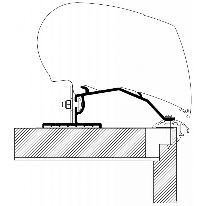 roof adapter Caravan