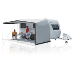 Sun Awning Variabella β€“ drawn-in on the left-hand side