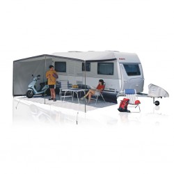Sun Awning Variabella β€“ drawn-in on the left-hand side