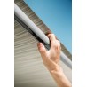 (3) Exclusive user-friendly ratchet system for awning tension.