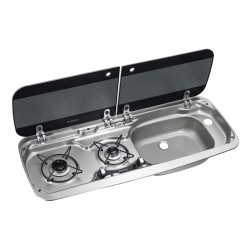Built-In-cooker-sink-combination  HSG 2370R, Sink right-side