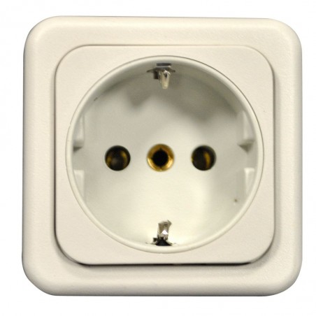 Safety Socket Light Grey