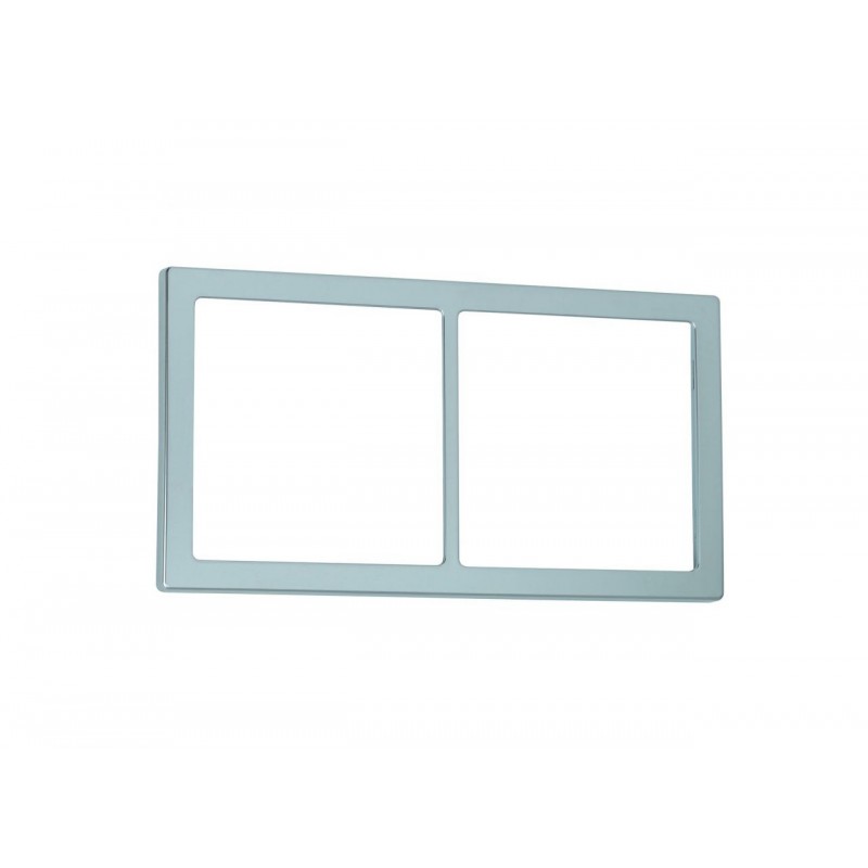 Double Frame, Chrome, Matt