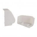 Bearing Covers (Pair) Aluminium Grey