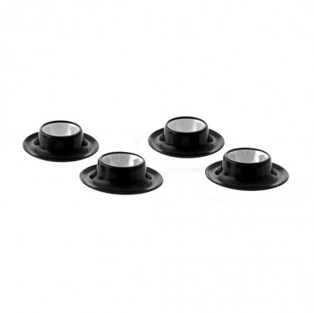 Egg Cups Black and White