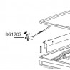 Locking Hooks with Mounting Parts (Left/Right)