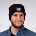 knitted hat with SMD LED, switched off