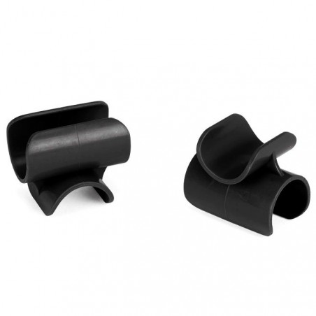 Clips for Leg Rest black