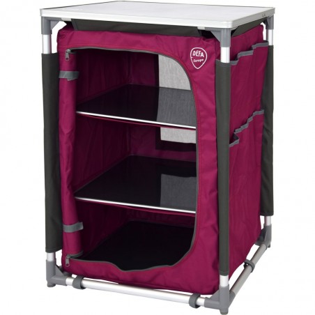 camping cabinet DEFA Single, pink
