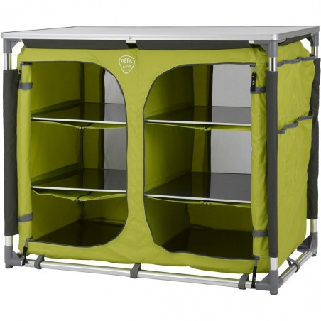 camping cabinet DEFA Double, lime