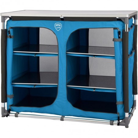camping cabinet DEFA Double, blue