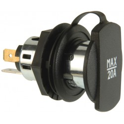 Power Socket incl. Screw Thread 