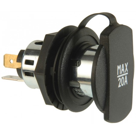 Power Socket incl. Screw Thread 