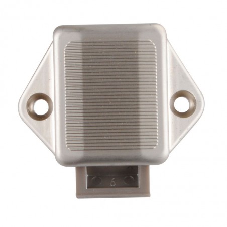 Mini Push-Lock Silver
