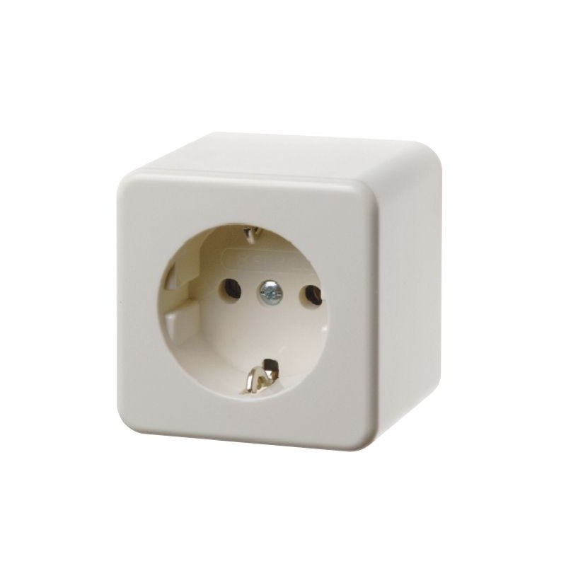 Schuko Surface Socket 