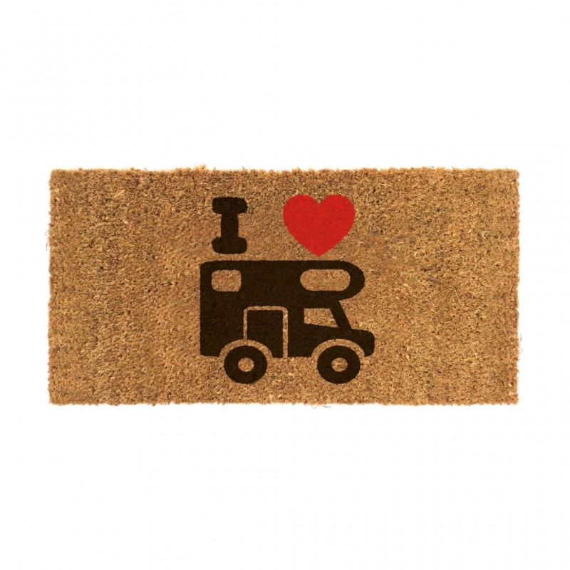 Coconut Doormat with Motorhome