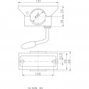 Clamp for Tube ΓΈ 48 mm