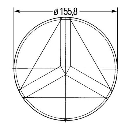 Triangle Reflector Adhesive