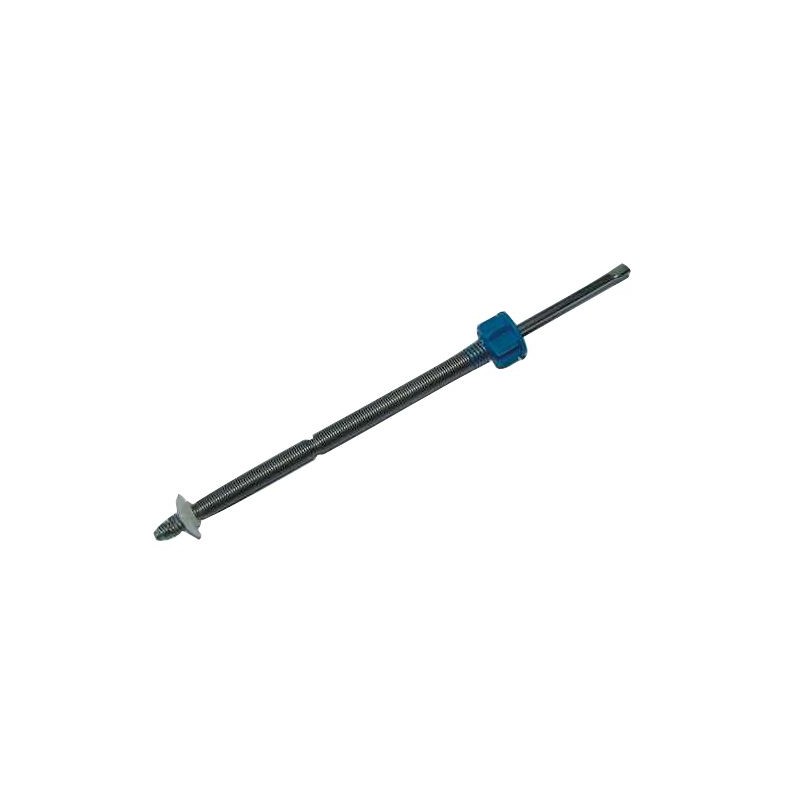 spring shaft for round slot tube