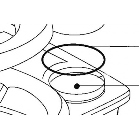 O-RIng for Toilet Paper Compartment C2, C3, C4