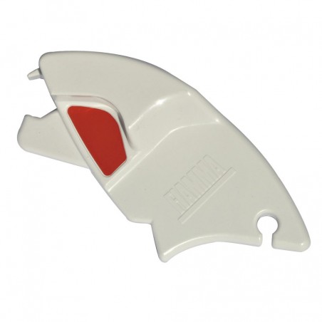 Lead Bar End Cap Left Polar White