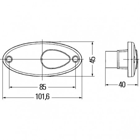 Side Marker Lamp 9807