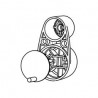 Roller Tube End Cap Thule Windscreen