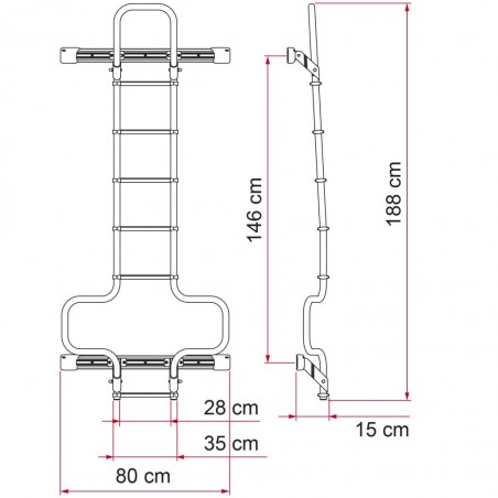 Rear Ladder Deluxe DJ Ducato