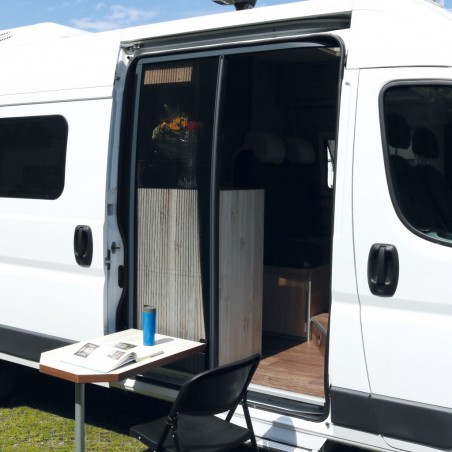 Fly Screen Door REMICare VAN Fiat Ducato with Table Rail