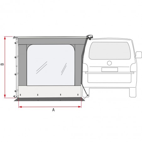 side panel Side W Pro F40 van