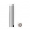 Steel Upright Pole, 4-Piece 