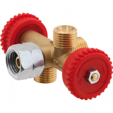 Branch Valve with 3 Outlets