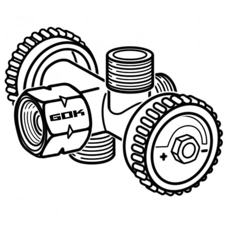 Branch Valve with 3 Outlets