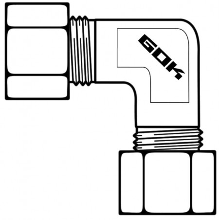Angle Brass Fitting Type W