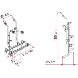 Bike Carrier Carry-Bike Ford Transit